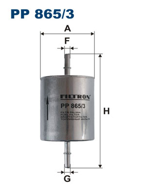 Fuel filter - PP 865/3 FILTRON