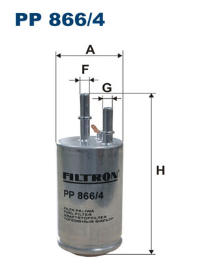 Fuel filter - PP 866/4 FILTRON