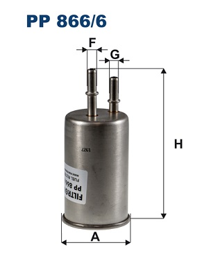 Fuel filter - PP 866/6 FILTRON