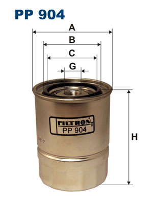 Топливный фильтр - PP 904 FILTRON