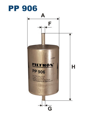 Filtro carburante - PP 906 FILTRON