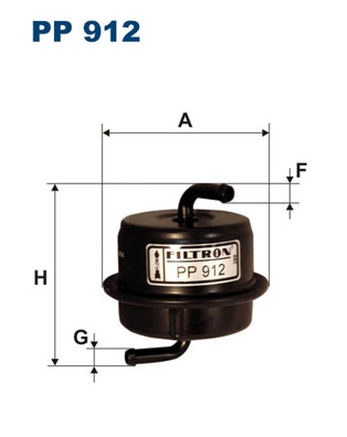 Fuel filter - PP 912 FILTRON
