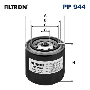 Fuel filter - PP 944 FILTRON