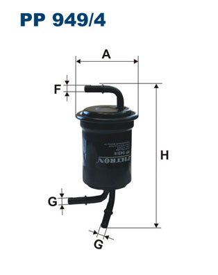 Filtro carburante - PP 949/4 FILTRON
