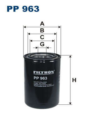 Fuel filter - PP 963 FILTRON