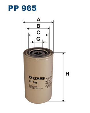 Fuel filter - PP 965 FILTRON