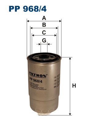 Fuel filter - PP 968/4 FILTRON