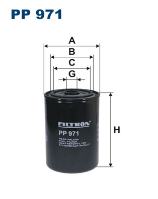 Filtro carburante - PP 971 FILTRON
