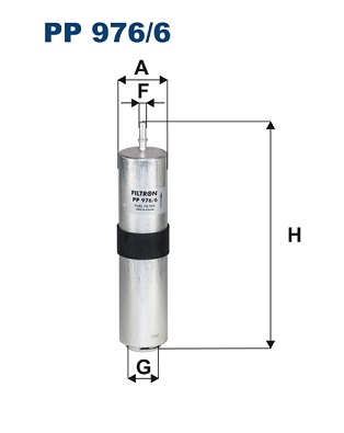 Fuel filter - PP 976/6 FILTRON