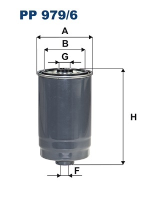 Fuel filter - PP 979/6 FILTRON