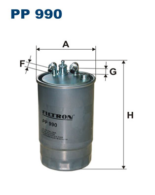 Fuel filter - PP 990 FILTRON