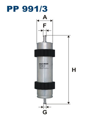 Fuel filter - PP 991/3 FILTRON