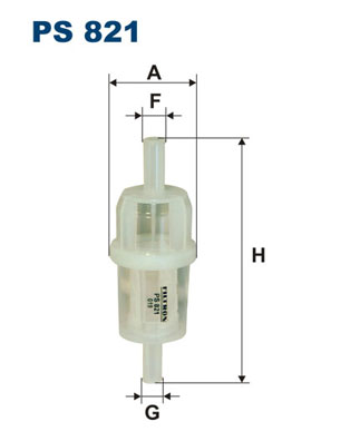 Fuel filter - PS 821 FILTRON