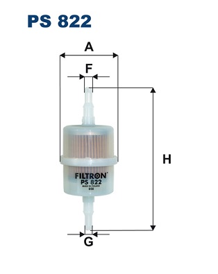 Fuel filter - PS 822 FILTRON