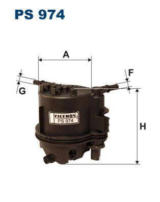 Fuel filter - PS 974 FILTRON