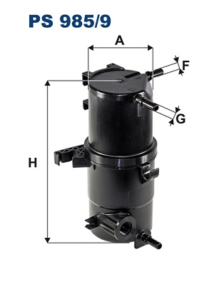 Fuel filter - PS 985/9 FILTRON