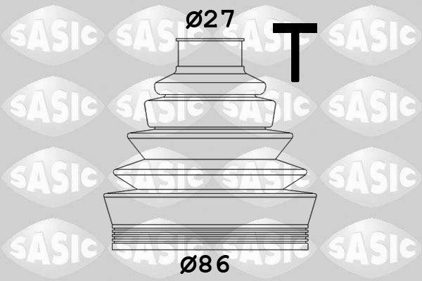 Bellow Set, drive shaft - 1906009 SASIC