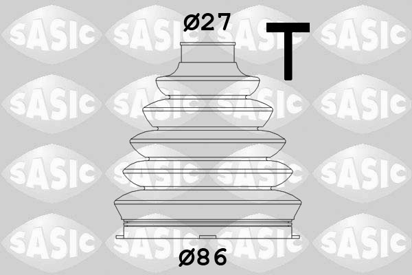Kit cuffia, Semiasse - 1906070 SASIC