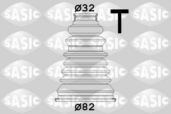 Kit cuffia, Semiasse - 4003432 SASIC