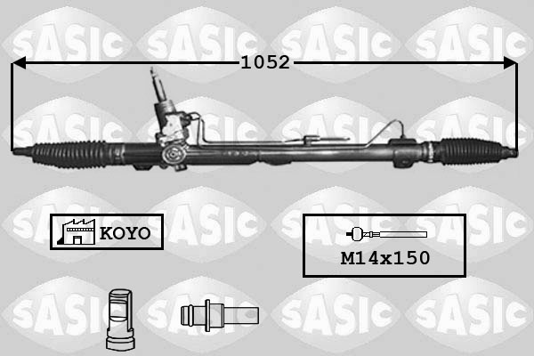 Steering Gear - 7170028 SASIC