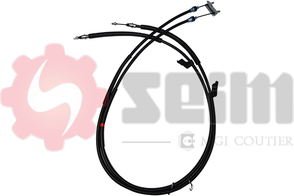 Cable, parking brake - 554110 SEIM
