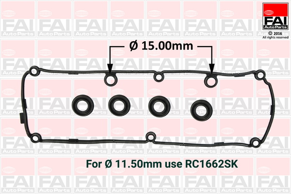 Gasket, cylinder head cover - RC1663SK FAI AutoParts
