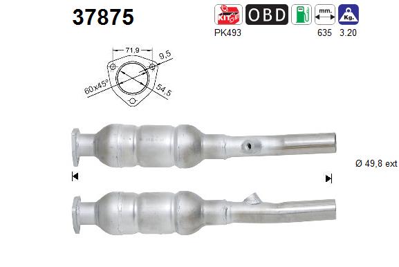 Catalizzatore - 37875 AS