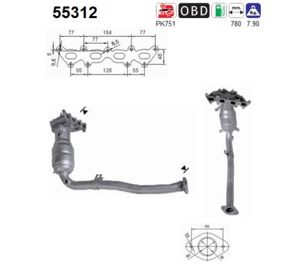 Катализатор - 55312 AS