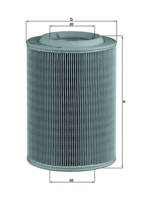 Filtro aria - LX 314 MAHLE
