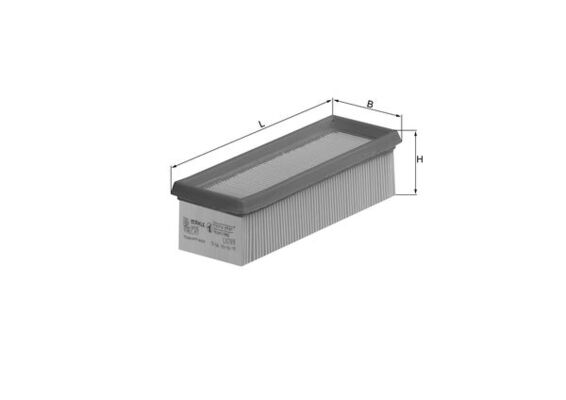 Filtro aria - LX 788 MAHLE