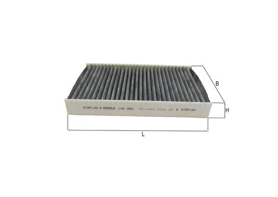 Filter, interior air - LAK 852 MAHLE