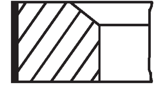 Piston Ring Kit - 081 RS 00104 0N0 MAHLE