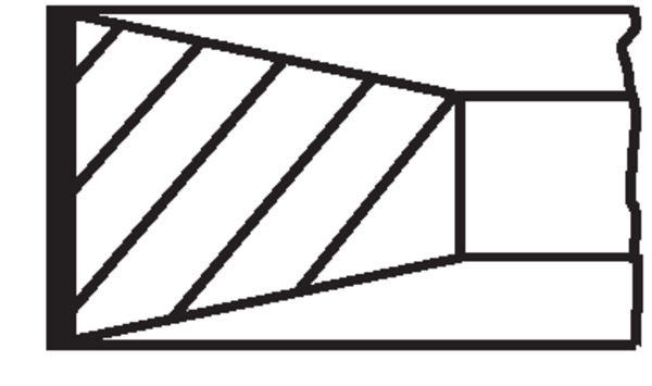 Kolbenringsatz - 353 RS 10101 0N0 MAHLE
