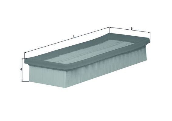 Filtro aria - LX 1601 MAHLE