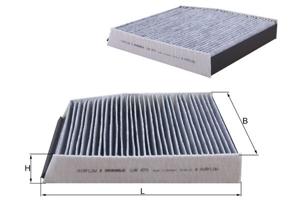 Filter, interior air - LAK 879 MAHLE