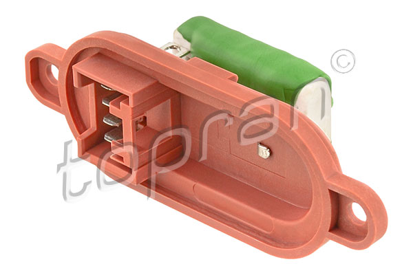 Resistor, interior blower - 600 381 TOPRAN