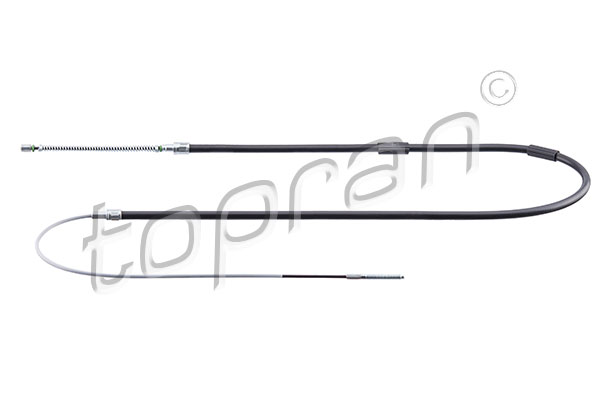 Cable, parking brake - 102 632 TOPRAN