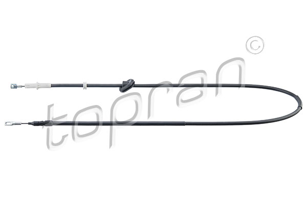 Cavo comando, Freno stazionamento - 401 655 TOPRAN