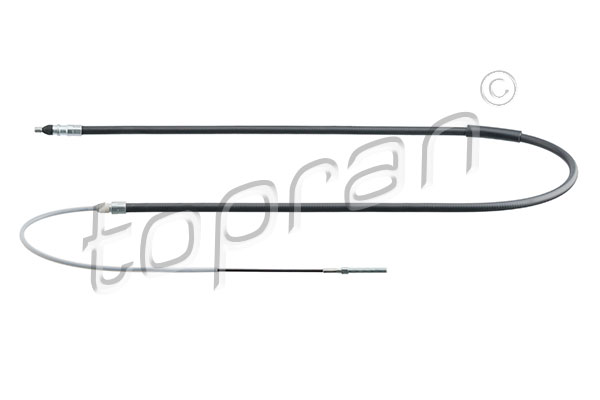 Cavo comando, Freno stazionamento - 501 099 TOPRAN