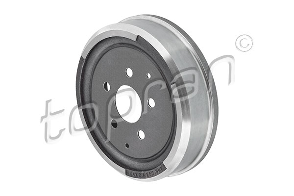 Brake Drum - 103 281 TOPRAN
