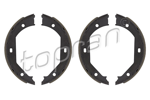 Brake Shoe Set, parking brake - 500 975 TOPRAN