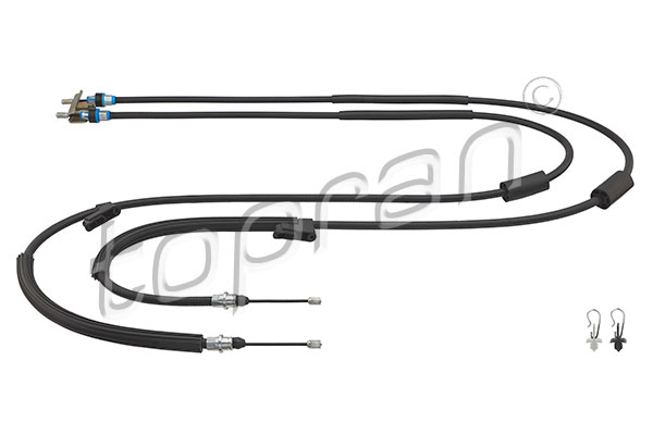 Cable, parking brake - 304 251 TOPRAN