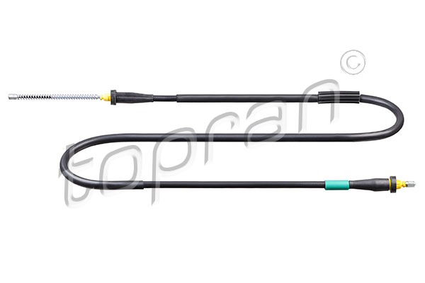 Cable, parking brake - 631 768 TOPRAN