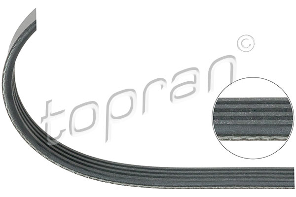 Cinghia Poly-V - 111 855 TOPRAN