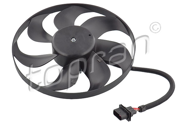 Fan, radiator - 107 705 TOPRAN