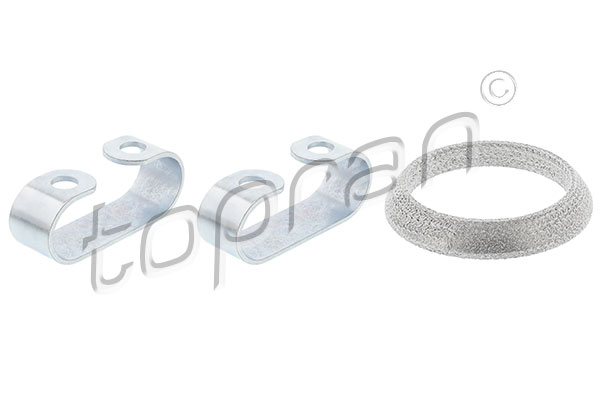 Mounting Kit, exhaust pipe - 102 539 TOPRAN