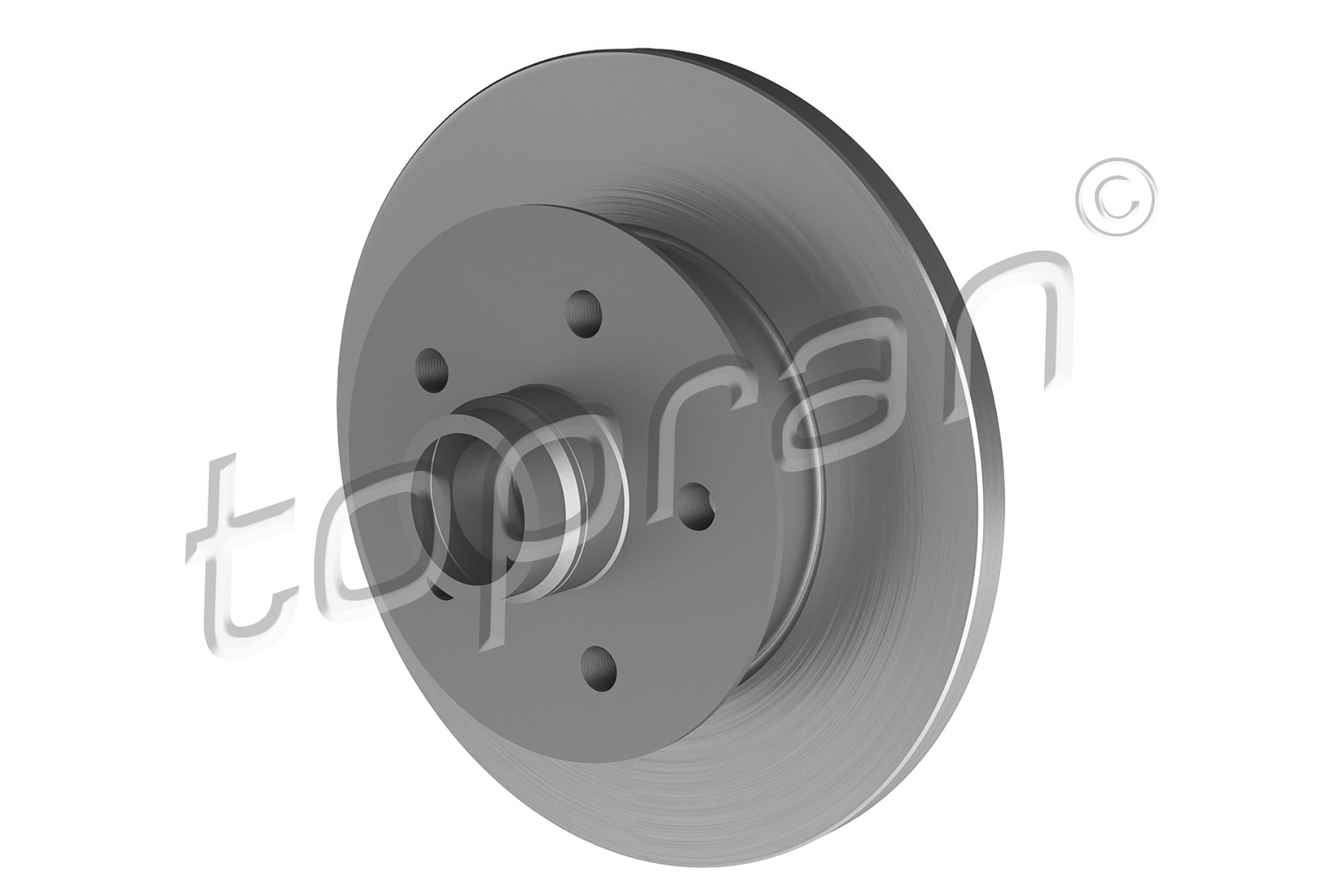 Тормозной диск - 103 264 TOPRAN