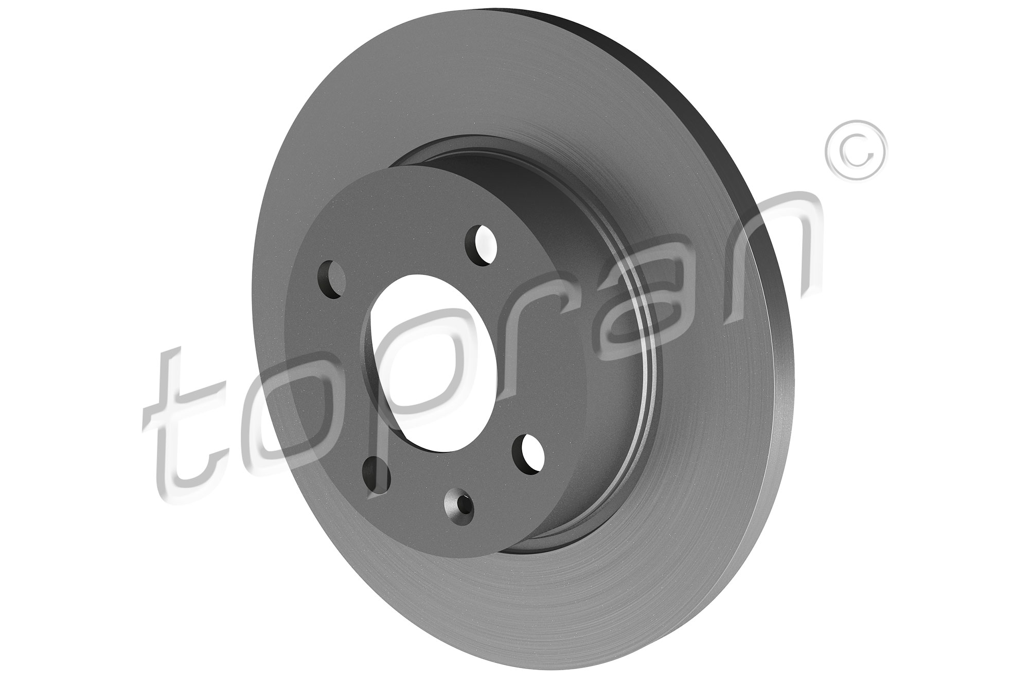 Brake Disc - 110 641 TOPRAN