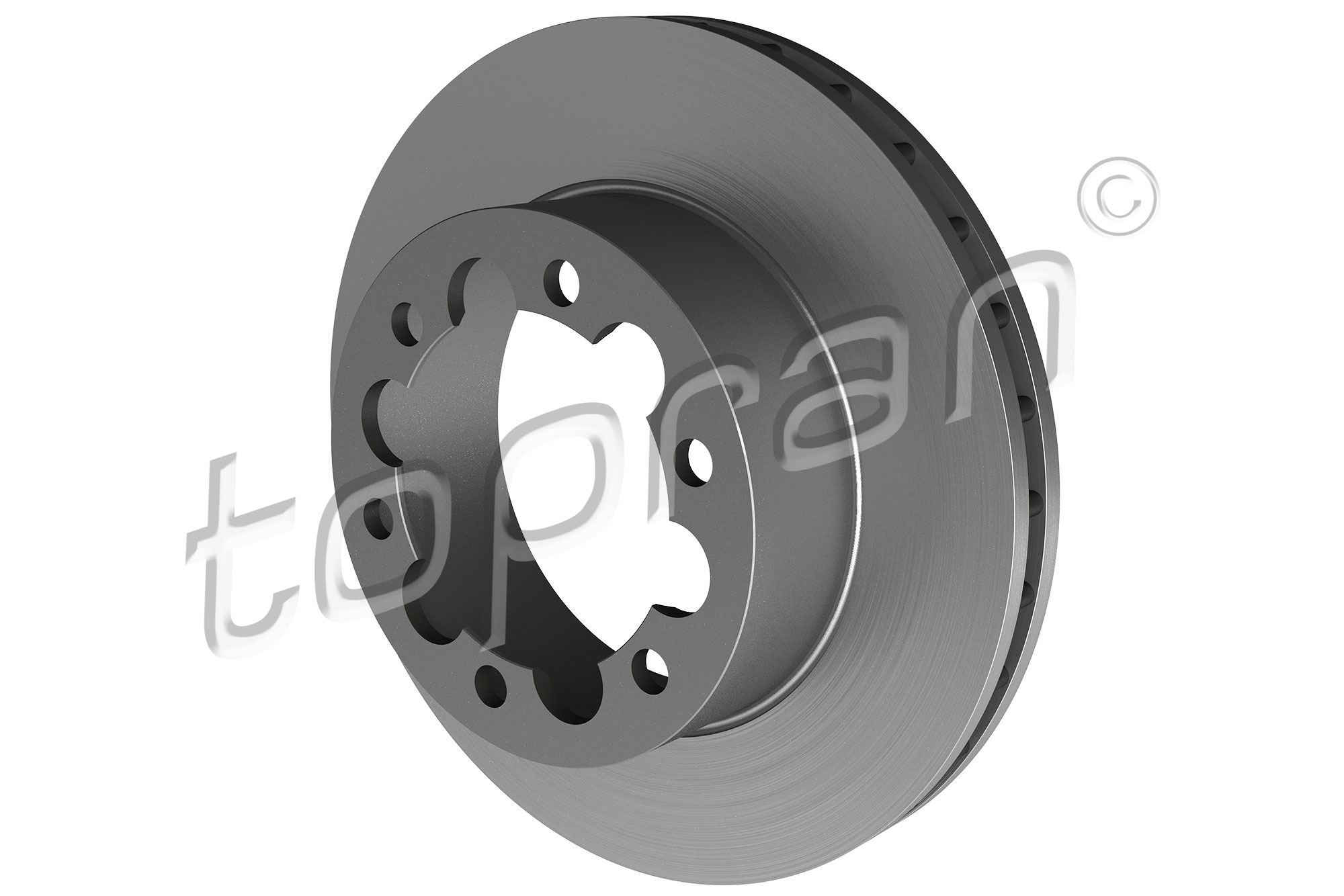 Brake Disc - 111 653 TOPRAN
