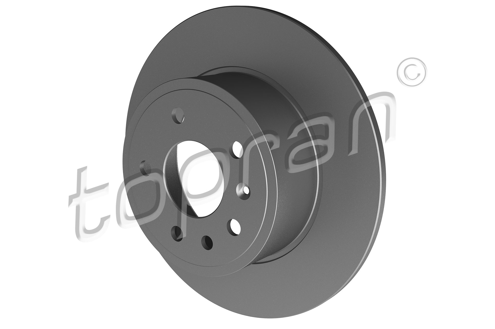 Brake Disc - 200 951 TOPRAN